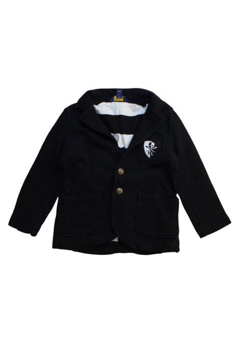 A Black Blazers from Polo Ralph Lauren in size 3T for boy. (Front View)