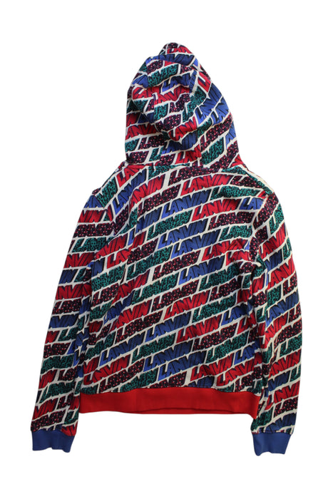 A Multicolour Hooded Sweatshirts from Lanvin Petite in size 14Y for boy. (Back View)