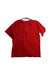 A Red Short Sleeve Polos from Gucci in size 12Y for boy. (Back View)