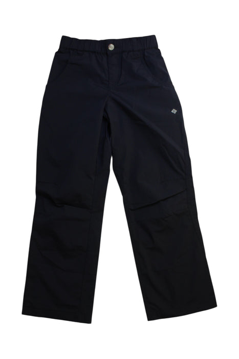 A Black Casual Pants from Columbia in size 7Y for boy. (Front View)