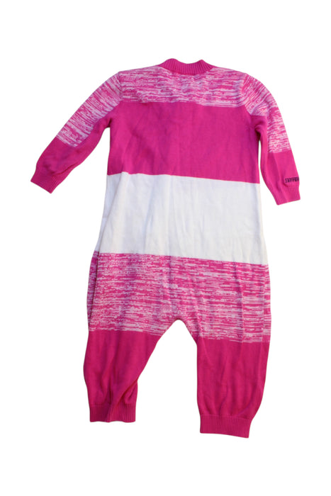 A Pink Onesies from Ferrari in size 6-12M for girl. (Back View)