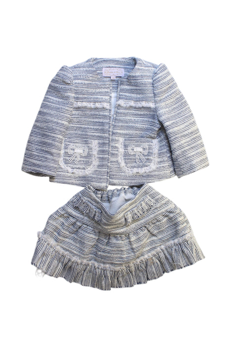 A White Skirt Sets from Nicholas & Bears in size 12-18M for girl. (Front View)