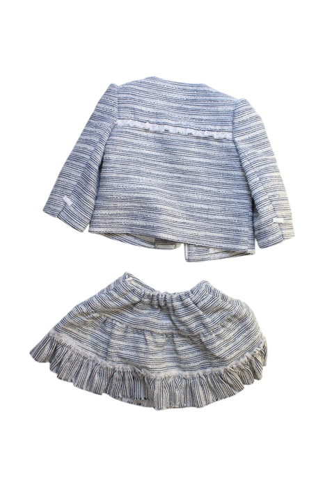 A White Skirt Sets from Nicholas & Bears in size 12-18M for girl. (Back View)