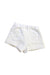 A White Shorts from Nicholas & Bears in size 12-18M for girl. (Front View)