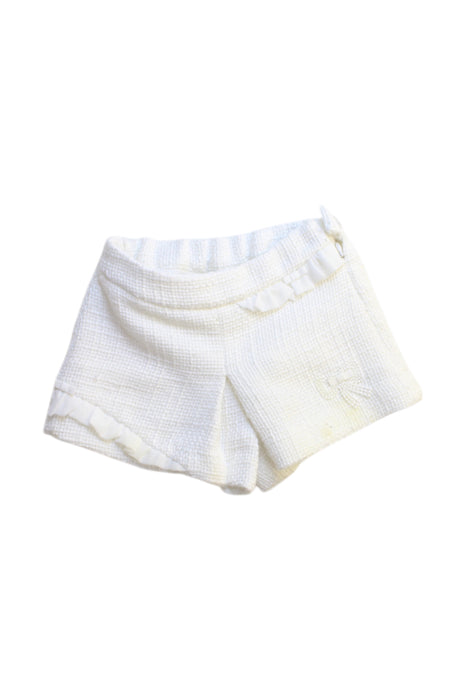 A White Shorts from Nicholas & Bears in size 12-18M for girl. (Back View)