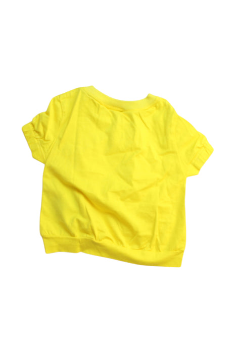 A Yellow Short Sleeve Tops from Ferrari in size 6-12M for girl. (Back View)