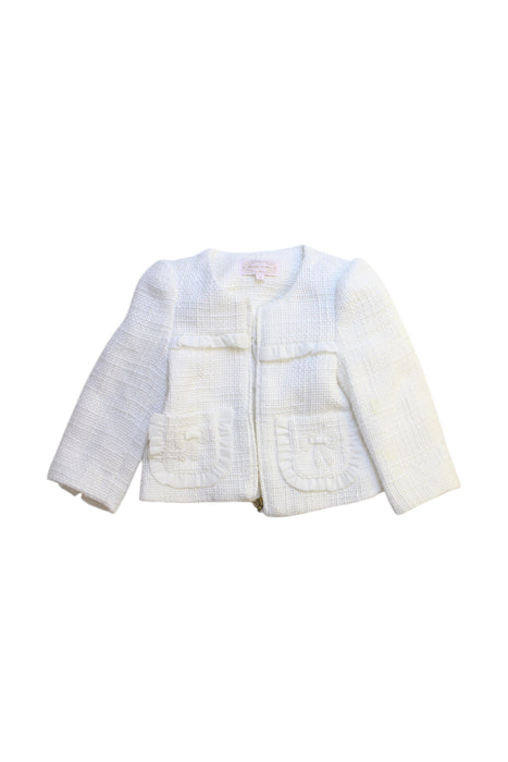 A White Blazers from Nicholas & Bears in size 12-18M for girl. (Front View)