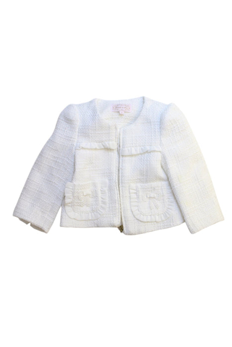 A White Blazers from Nicholas & Bears in size 12-18M for girl. (Front View)