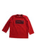 A Red Long Sleeve T Shirts from Ferrari in size 2T for boy. (Front View)