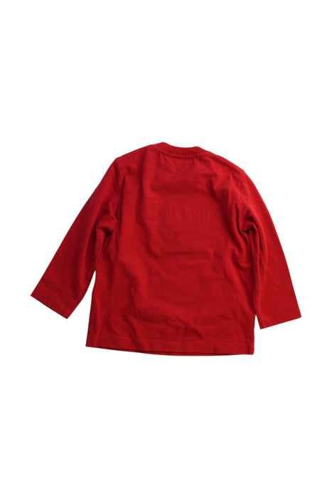 A Red Long Sleeve T Shirts from Ferrari in size 2T for boy. (Back View)