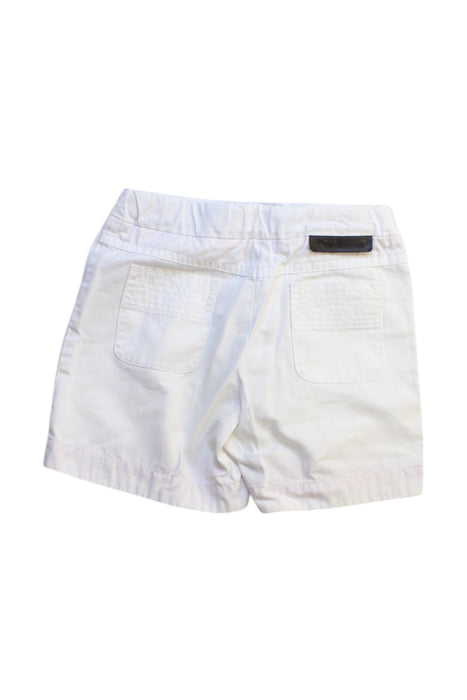 A White Shorts from Ferrari in size 2T for girl. (Back View)