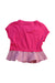 A Pink Short Sleeve Tops from Ferrari in size 6-12M for girl. (Back View)