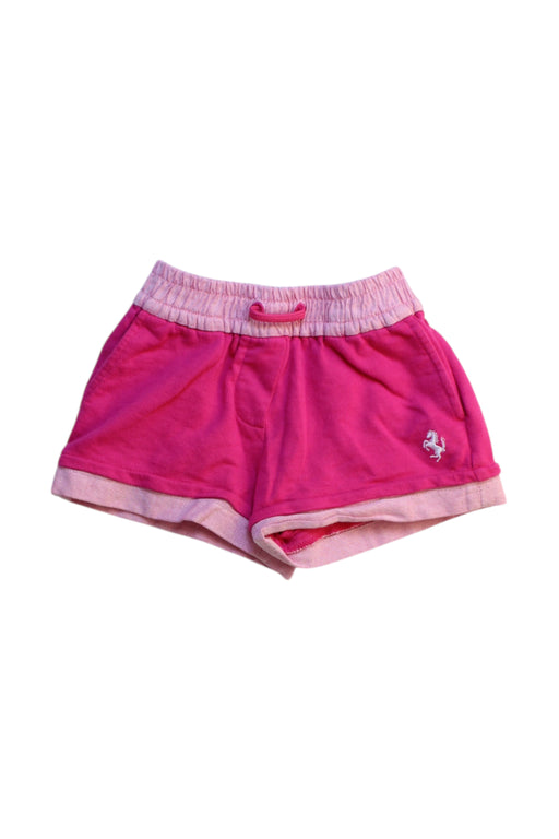 A Pink Shorts from Ferrari in size 6-12M for girl. (Front View)