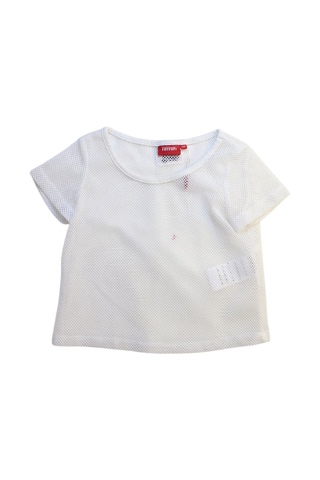A White Short Sleeve Tops from Ferrari in size 6-12M for neutral. (Front View)