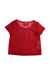 A Red Short Sleeve Tops from Ferrari in size 12-18M for neutral. (Front View)