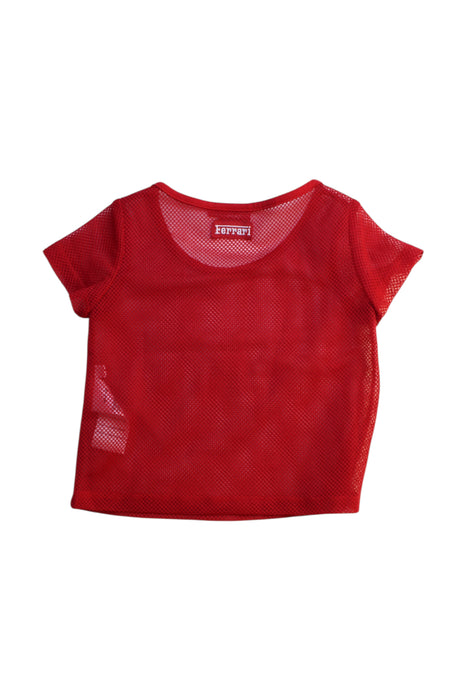 A Red Short Sleeve Tops from Ferrari in size 12-18M for neutral. (Back View)