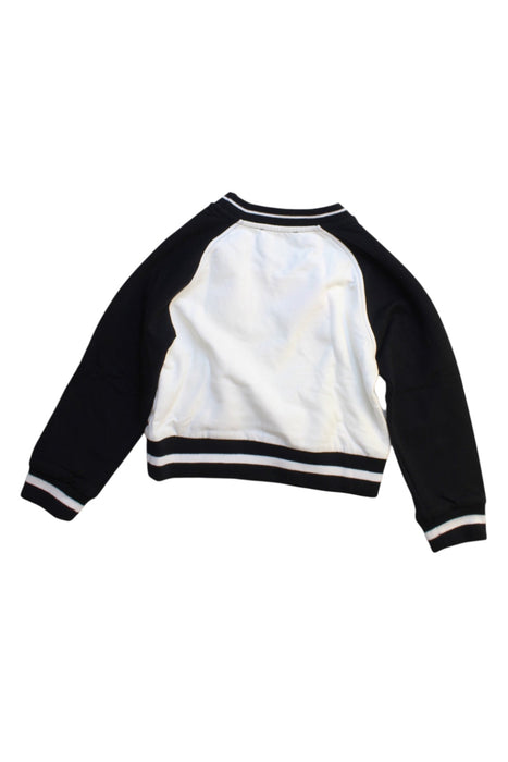 A Multicolour Crewneck Sweatshirts from Moschino in size 4T for girl. (Back View)