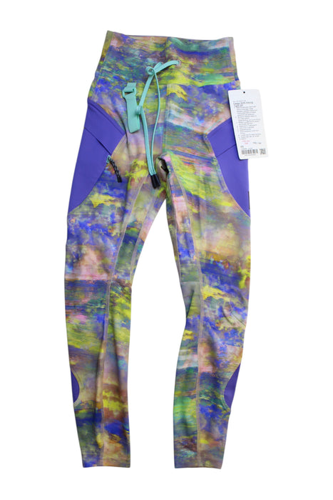 A Multicolour Active Pants from Lululemon in size 13Y for girl. (Front View)