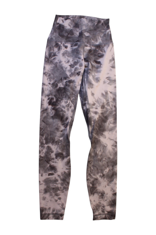 A Grey Leggings from Lululemon in size 13Y for girl. (Front View)