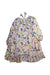 A Multicolour Long Sleeve Dresses from Velveteen in size 8Y for girl. (Back View)
