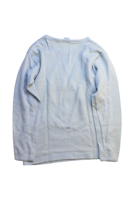 A White Long Sleeve Tops from Petit Bateau in size 10Y for girl. (Back View)