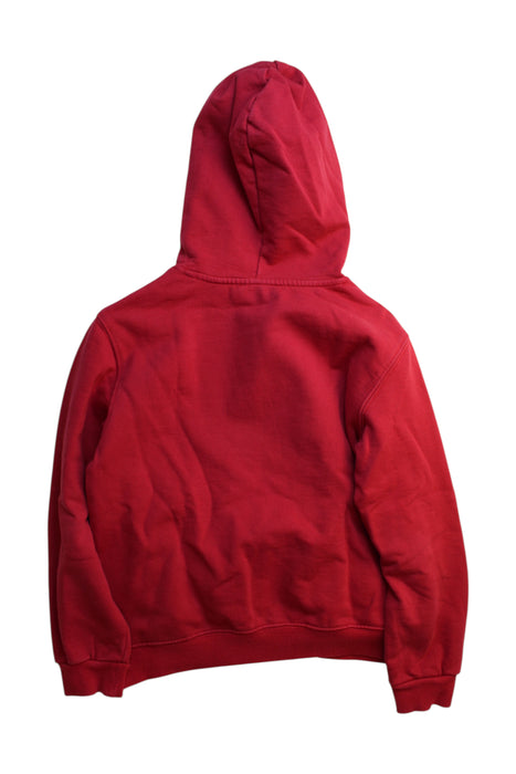 A Red Hooded Sweatshirts from Bonpoint in size 12Y for neutral. (Back View)