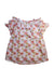 A Multicolour Short Sleeve Dresses from Velveteen in size 10Y for girl. (Front View)