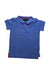 A Blue Short Sleeve Polos from Shanghai Tang in size 4T for boy. (Front View)