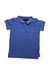 A Blue Short Sleeve Polos from Shanghai Tang in size 4T for boy. (Front View)