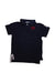 A Navy Short Sleeve Polos from Excuse My French in size 8Y for boy. (Front View)