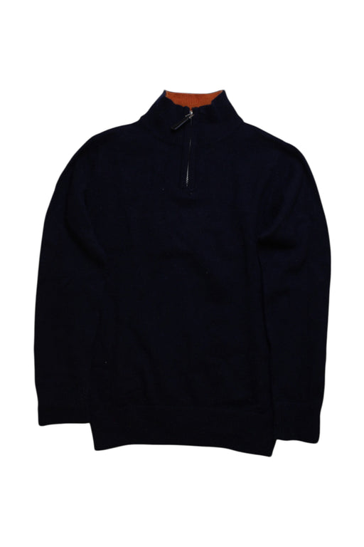 A Navy Knit Sweaters from Shanghai Tang in size 4T for boy. (Front View)