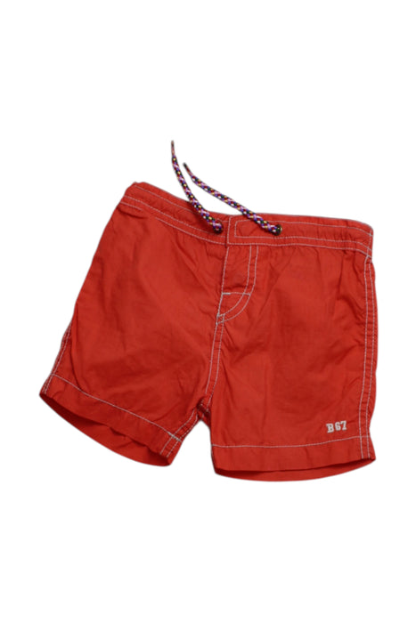A Red Swim Shorts from Bonpoint in size 12-18M for boy. (Front View)