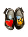 A Black Sandals from Mini Melissa Vivienne Westwood in size 18-24M for girl. (Front View)