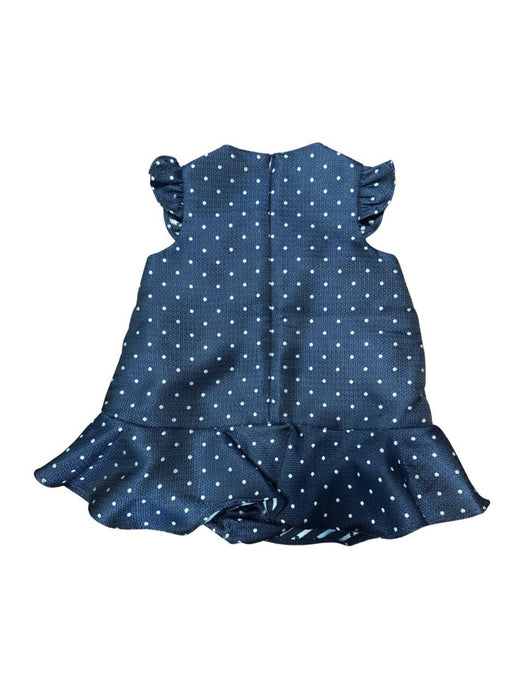 A Navy Sleeveless Dresses from Nicholas & Bears in size 6-12M for girl. (Back View)