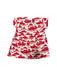 A Red Short Sleeve Dresses from Petit Bateau in size 6-12M for girl. (Back View)