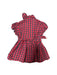 A Red Short Sleeve Dresses from Ralph Lauren in size 6-12M for girl. (Back View)