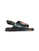 A Black Sandals from Mini Melissa Vivienne Westwood in size 18-24M for girl. (Back View)