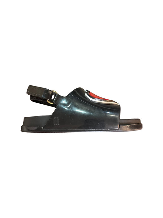 A Black Sandals from Mini Melissa Vivienne Westwood in size 18-24M for girl. (Back View)
