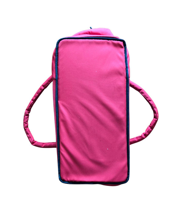 A Red Baby Carriers from phil&teds in size 3-6M for neutral. (Back View)