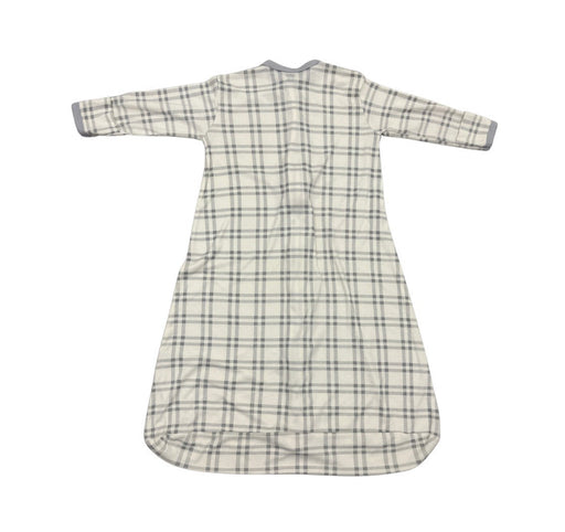 A White Sleepsacs from Hudson Baby in size 12-18M for neutral. (Front View)