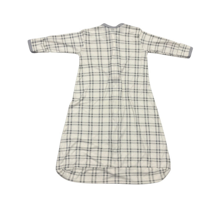 A White Sleepsacs from Hudson Baby in size 12-18M for neutral. (Front View)