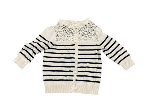 A White Cardigans from Nicholas & Bears in size 3T for girl. (Front View)