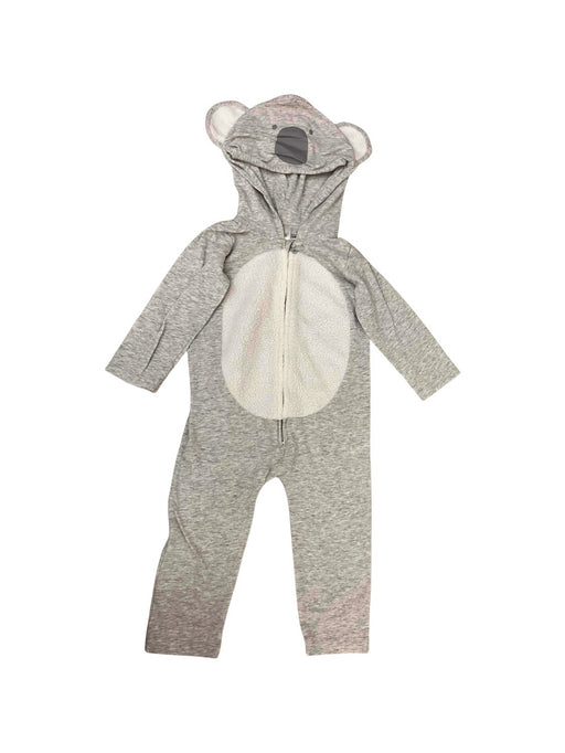 A Grey Onesies from Seed in size 12-18M for neutral. (Front View)