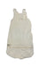 A White Sleepsacs from Natures Purest in size 0-3M for neutral. (Front View)