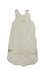 A White Sleepsacs from Natures Purest in size 0-3M for neutral. (Front View)