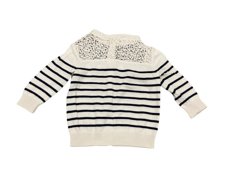 A White Cardigans from Nicholas & Bears in size 3T for girl. (Back View)