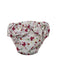 A White Swim Diapers from Charlie Banana in size 18-24M for girl. (Back View)