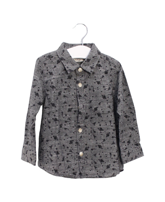 A Grey Shirts from Sovereign Code in size 18-24M for boy. (Front View)