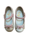 A White Dress Shoes from Dr. Kong in size 4T for girl. (Front View)