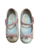 A White Dress Shoes from Dr. Kong in size 4T for girl. (Front View)